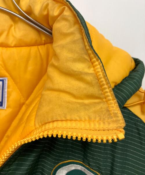 NFL（ナショナル・フットボール・リーグ）NFL (ナショナル・フットボール・リーグ) ATHLETIC PRO LINE イエロー×グリーン サイズ:Lの古着・服飾アイテム
