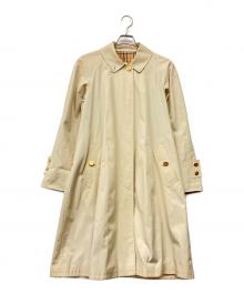 Burberry's（バーバリーズ）の古着「90's金釦ステンカラーコート」｜ベージュ
