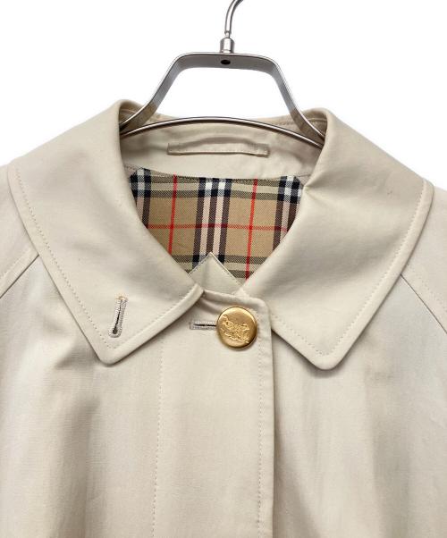 Burberry's（バーバリーズ）Burberry's (バーバリーズ) 90's金釦ステンカラーコート ベージュ サイズ:9号の古着・服飾アイテム