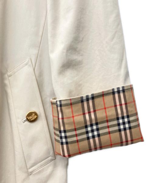 Burberry's（バーバリーズ）Burberry's (バーバリーズ) 90's金釦ステンカラーコート ベージュ サイズ:9号の古着・服飾アイテム