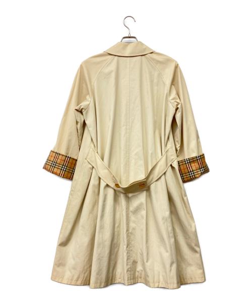 Burberry's（バーバリーズ）Burberry's (バーバリーズ) 90's金釦ステンカラーコート ベージュ サイズ:9号の古着・服飾アイテム