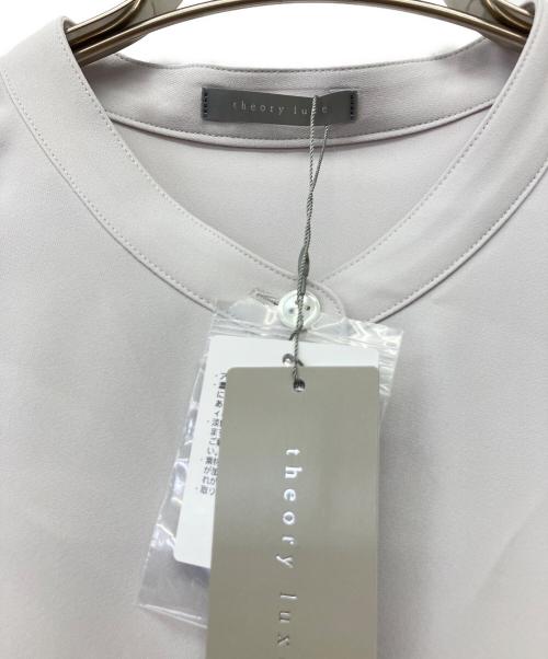 theory luxe（セオリーリュクス）theory luxe (セオリーリュクス) ノースリーブブラウス ライトグレー サイズ:40 未使用品の古着・服飾アイテム