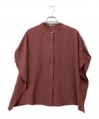 theory luxeセオリーリュクス）の古着「ノースリーブブラウス」｜ブラウン