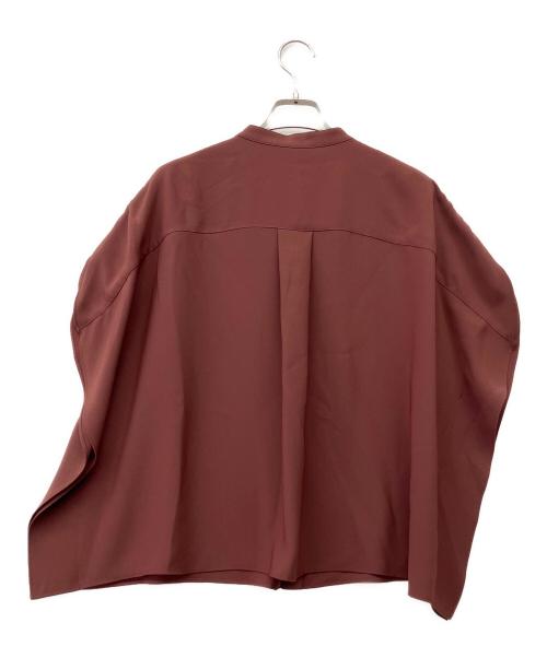 theory luxe（セオリーリュクス）theory luxe (セオリーリュクス) ノースリーブブラウス ブラウン サイズ:38 未使用品の古着・服飾アイテム