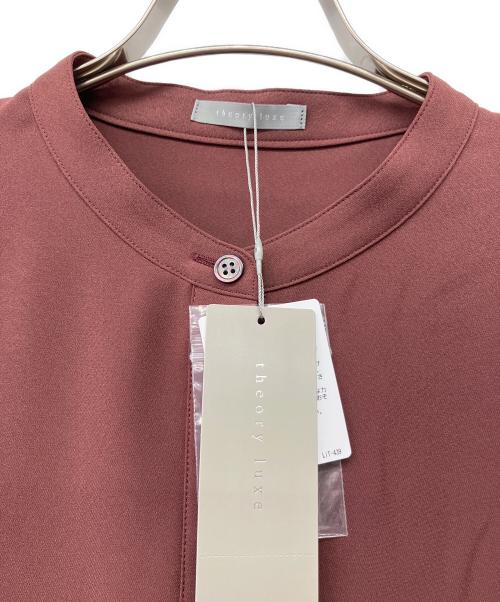 theory luxe（セオリーリュクス）theory luxe (セオリーリュクス) ノースリーブブラウス ブラウン サイズ:38 未使用品の古着・服飾アイテム