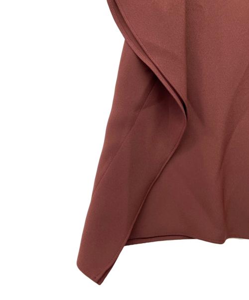 theory luxe（セオリーリュクス）theory luxe (セオリーリュクス) ノースリーブブラウス ブラウン サイズ:38 未使用品の古着・服飾アイテム