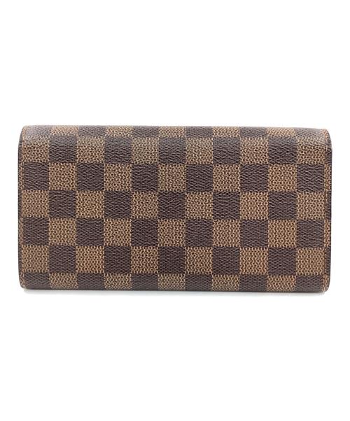LOUIS VUITTON（ルイ ヴィトン）LOUIS VUITTON (ルイ ヴィトン) ポルトフォイユ・サラ ブラウンの古着・服飾アイテム