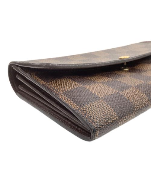 LOUIS VUITTON（ルイ ヴィトン）LOUIS VUITTON (ルイ ヴィトン) ポルトフォイユ・サラ ブラウンの古着・服飾アイテム