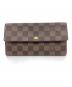 LOUIS VUITTON（ルイ ヴィトン）の古着「ポルトフォイユ・サラ」｜ブラウン