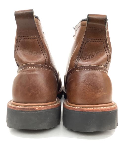 RED WING（レッドウィング）RED WING (レッドウィング) LINEMAN LUG ブラウン サイズ:25.5cmの古着・服飾アイテム
