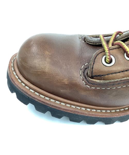 RED WING（レッドウィング）RED WING (レッドウィング) LINEMAN LUG ブラウン サイズ:25.5cmの古着・服飾アイテム