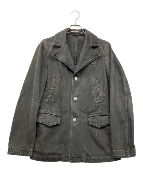 NUMBER (N)INE（ナンバーナイン）NUMBER (N)INE (ナンバーナイン) デニムジャケット ダークグレー サイズ:2の古着・服飾アイテム