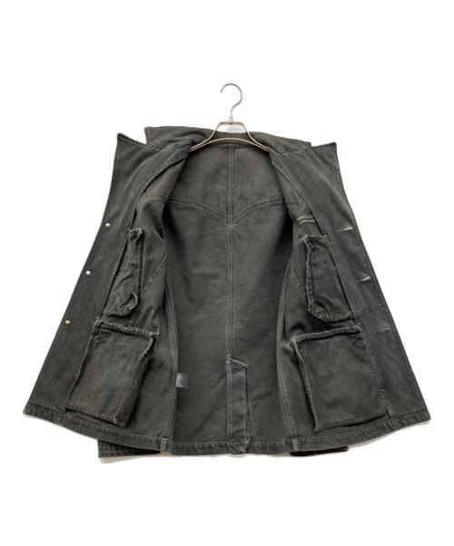NUMBER (N)INE（ナンバーナイン）NUMBER (N)INE (ナンバーナイン) デニムジャケット ダークグレー サイズ:2の古着・服飾アイテム