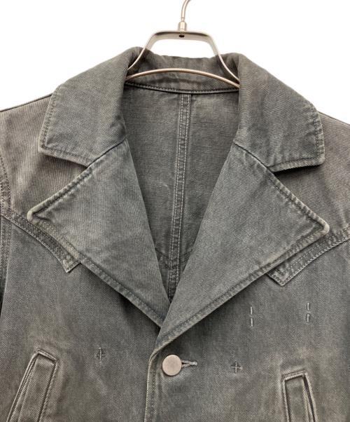 NUMBER (N)INE（ナンバーナイン）NUMBER (N)INE (ナンバーナイン) デニムジャケット ダークグレー サイズ:2の古着・服飾アイテム
