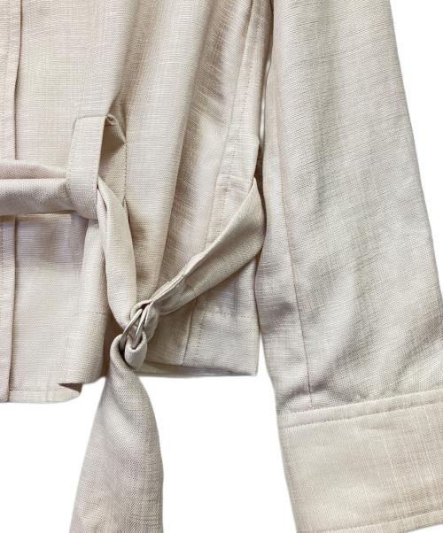 ISSEY MIYAKE（イッセイミヤケ）ISSEY MIYAKE (イッセイミヤケ) シャツジャケット アイボリー サイズ:2の古着・服飾アイテム