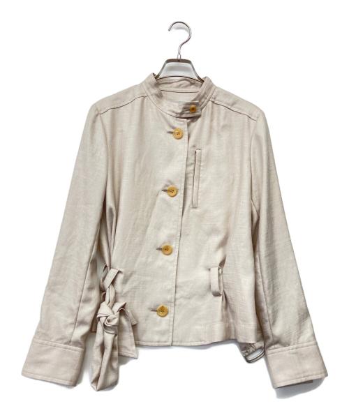 ISSEY MIYAKE（イッセイミヤケ）ISSEY MIYAKE (イッセイミヤケ) シャツジャケット アイボリー サイズ:2の古着・服飾アイテム