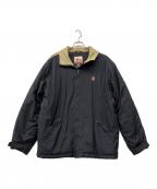 stussyステューシー）の古着「中綿ジャケット」｜ブラック