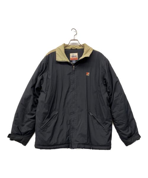 stussy（ステューシー）stussy (ステューシー) 90s stussy OUTDOOR 中綿ジャケット ブラック サイズ:Lの古着・服飾アイテム