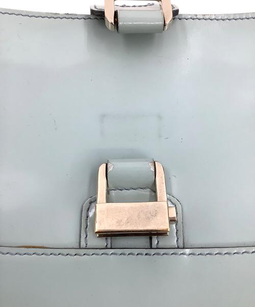 GUCCI（グッチ）GUCCI (グッチ) エナメルアクセサリーポーチ ミントグリーンの古着・服飾アイテム
