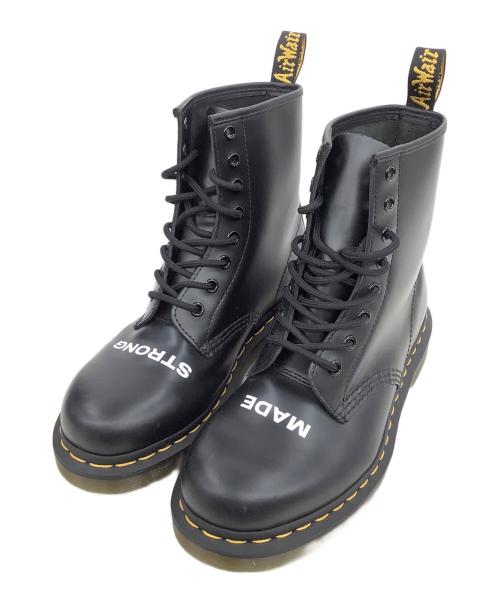 Dr.Martens（ドクターマーチン）Dr.Martens (ドクターマーチン) MADE STRONG 1460 8ホールブーツ ブラック サイズ:UK5の古着・服飾アイテム