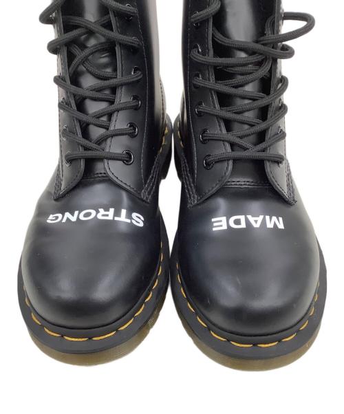 Dr.Martens（ドクターマーチン）Dr.Martens (ドクターマーチン) MADE STRONG 1460 8ホールブーツ ブラック サイズ:UK5の古着・服飾アイテム