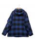 APPLEBUM (アップルバム) MASS VS COREフーデッドジャケット ブルー×ブラック サイズ:XL：10000円
