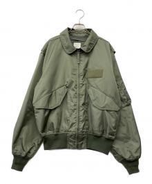 HOUSTON（ヒューストン）の古着「CWU-36P FLIGHT JACKET」｜グリーン