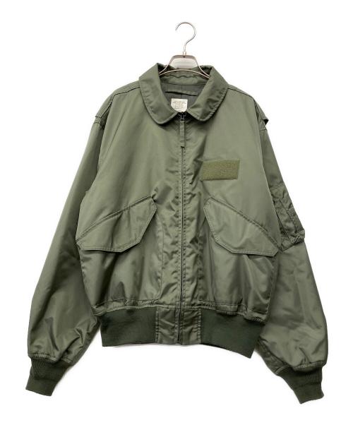 HOUSTON（ヒューストン）HOUSTON (ヒューストン) CWU-36P FLIGHT JACKET グリーン サイズ:XLの古着・服飾アイテム