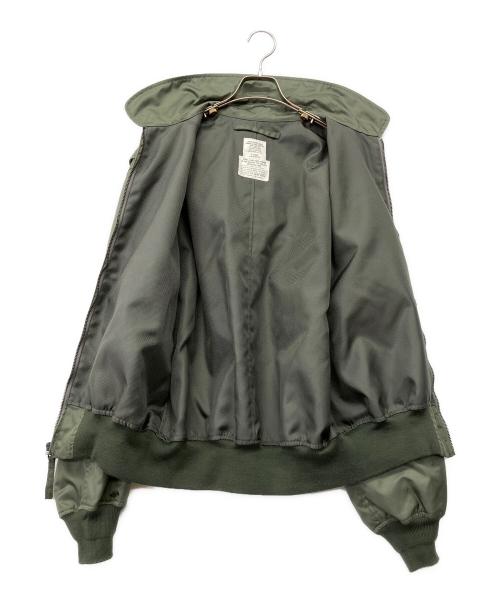 HOUSTON（ヒューストン）HOUSTON (ヒューストン) CWU-36P FLIGHT JACKET グリーン サイズ:XLの古着・服飾アイテム