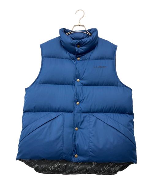 L.L.Bean（エルエルビーン）L.L.Bean (エルエルビーン) Bean's Trail Model Down Vest'82 ブルー サイズ:Mの古着・服飾アイテム