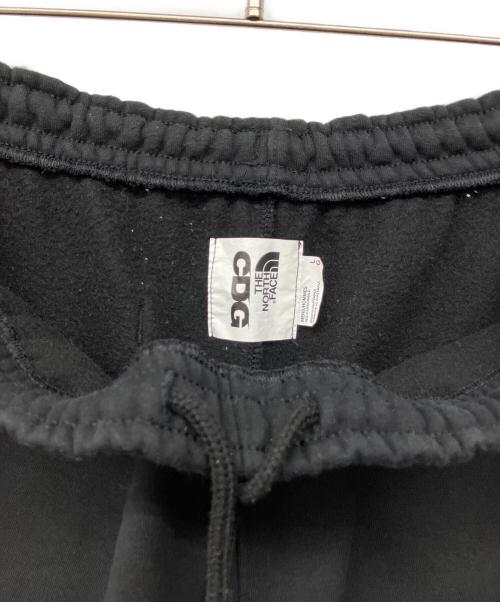 THE NORTH FACE（ザ ノース フェイス）THE NORTH FACE (ザ ノース フェイス) COMME des GARCONS (コムデギャルソン) CDGスウェットパンツ（ユニセックス） ブラック サイズ:Lの古着・服飾アイテム