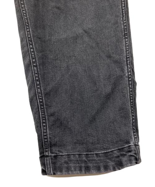 THE NORTHFACE PURPLELABEL（ザ・ノースフェイス パープルレーベル）THE NORTHFACE PURPLELABEL (ザ・ノースフェイス パープルレーベル) Webbing Belt Denim Wide Tapered Pants ブラック サイズ:81cm(W32)の古着・服飾アイテム
