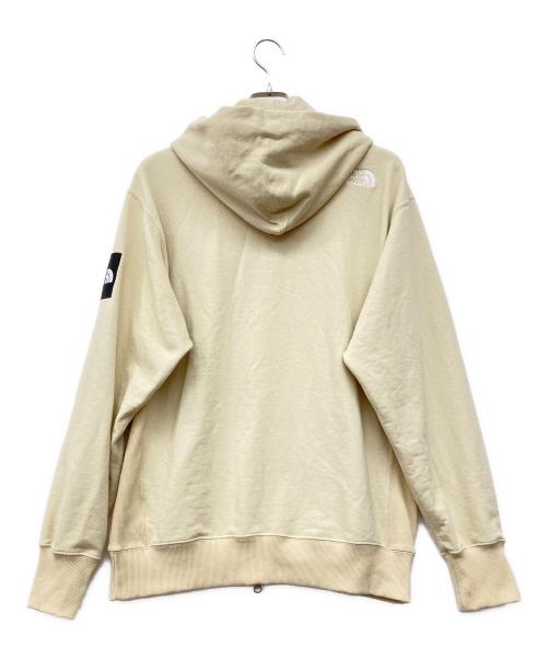 THE NORTH FACE（ザ ノース フェイス）THE NORTH FACE (ザ ノース フェイス) Square Logo Full Zip ベージュ サイズ:XLの古着・服飾アイテム