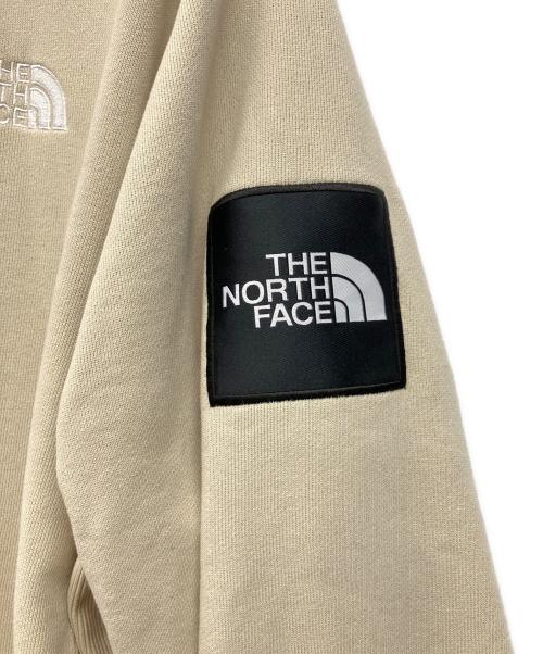THE NORTH FACE（ザ ノース フェイス）THE NORTH FACE (ザ ノース フェイス) Square Logo Full Zip ベージュ サイズ:XLの古着・服飾アイテム