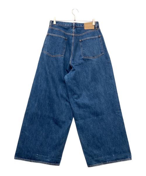 ordinary fits（オーディナリーフィッツ）Ordinary fits (オーディナリーフィッツ) ワイドデニムパンツ インディゴ サイズ:76cm(W30)の古着・服飾アイテム