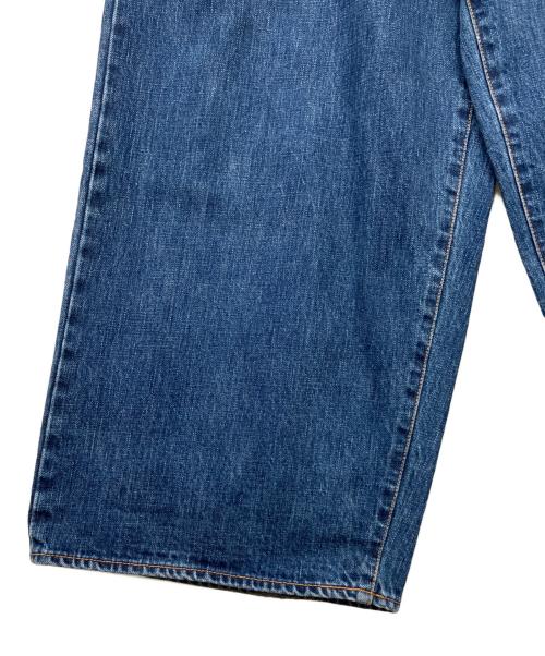 ordinary fits（オーディナリーフィッツ）Ordinary fits (オーディナリーフィッツ) ワイドデニムパンツ インディゴ サイズ:76cm(W30)の古着・服飾アイテム