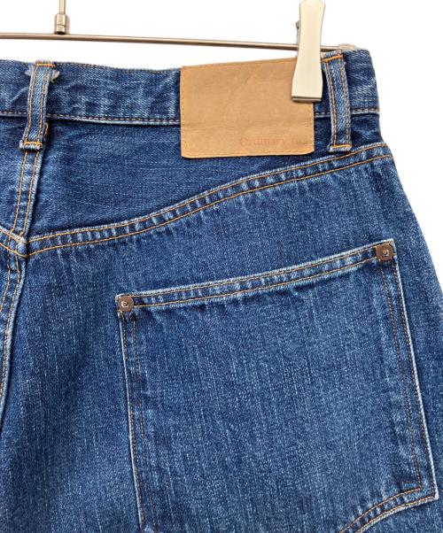 ordinary fits（オーディナリーフィッツ）Ordinary fits (オーディナリーフィッツ) ワイドデニムパンツ インディゴ サイズ:76cm(W30)の古着・服飾アイテム