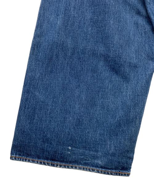 ordinary fits（オーディナリーフィッツ）Ordinary fits (オーディナリーフィッツ) ワイドデニムパンツ インディゴ サイズ:76cm(W30)の古着・服飾アイテム