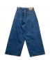 Ordinary fits (オーディナリーフィッツ) ワイドデニムパンツ インディゴ サイズ:76cm(W30)：12000円