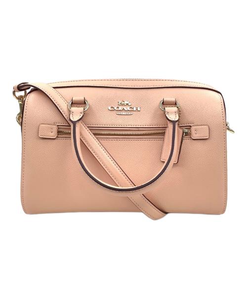 COACH（コーチ）COACH (コーチ) ローアン サッチェル ピンクベージュの古着・服飾アイテム