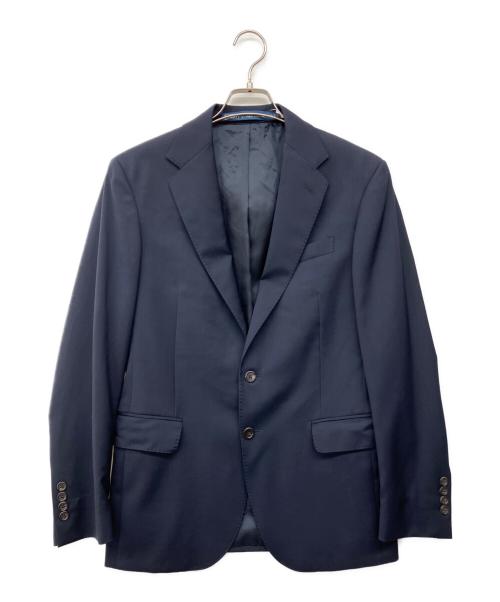 POLO RALPH LAUREN（ポロ・ラルフローレン）POLO RALPH LAUREN (ポロ・ラルフローレン) サイドベンツウールテーラードジャケット ネイビー サイズ:36の古着・服飾アイテム