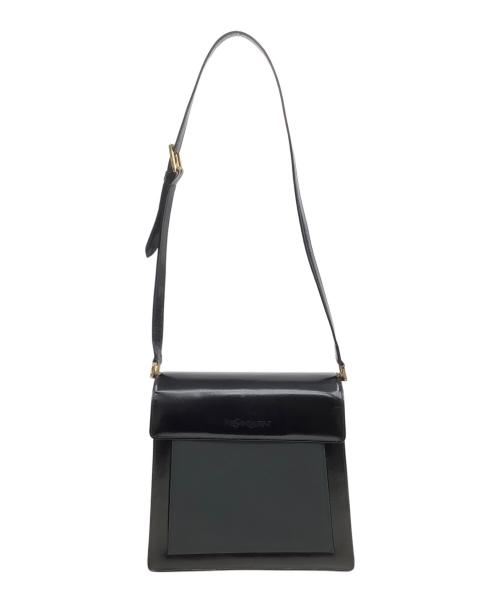 Yves Saint Laurent（イヴサンローラン）Yves Saint Laurent (イヴサンローラン) ショルダーバッグ ブラックの古着・服飾アイテム