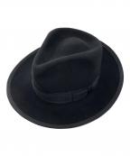 STETSONステットソン）の古着「ハット」｜ブラック