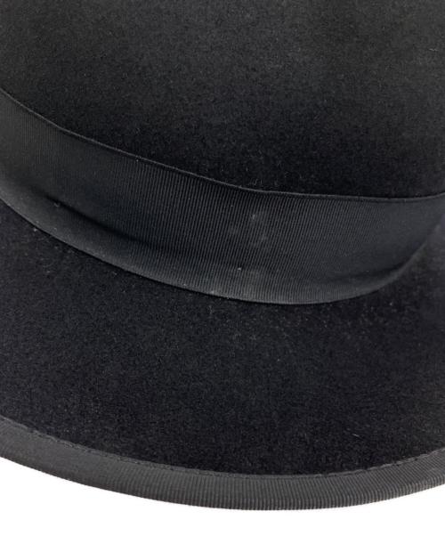 STETSON（ステットソン）STETSON (ステットソン) ハット ブラック サイズ:57  7 1/8の古着・服飾アイテム