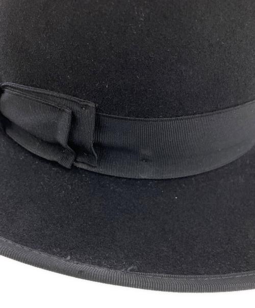 STETSON（ステットソン）STETSON (ステットソン) ハット ブラック サイズ:57  7 1/8の古着・服飾アイテム