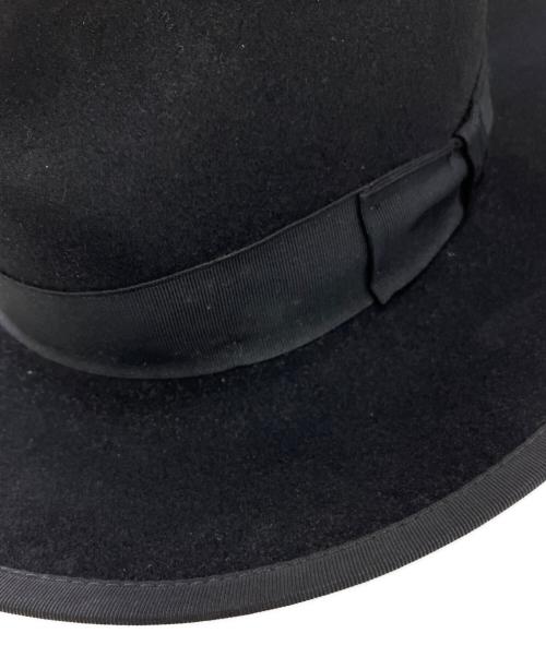 STETSON（ステットソン）STETSON (ステットソン) ハット ブラック サイズ:57  7 1/8の古着・服飾アイテム