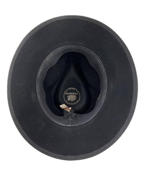 STETSON（ステットソン）STETSON (ステットソン) ハット ブラック サイズ:57  7 1/8の古着・服飾アイテム