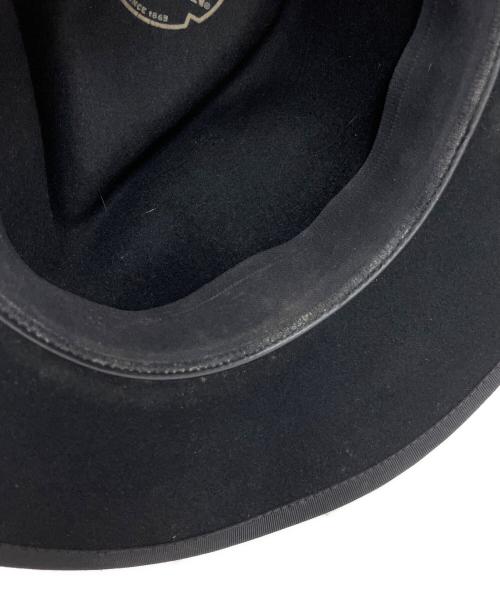 STETSON（ステットソン）STETSON (ステットソン) ハット ブラック サイズ:57  7 1/8の古着・服飾アイテム
