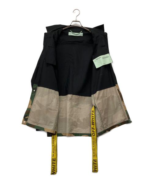 OFFWHITE（オフホワイト）OFFWHITE (オフホワイト) 切替フィールドジャケット ブラック サイズ:Sの古着・服飾アイテム