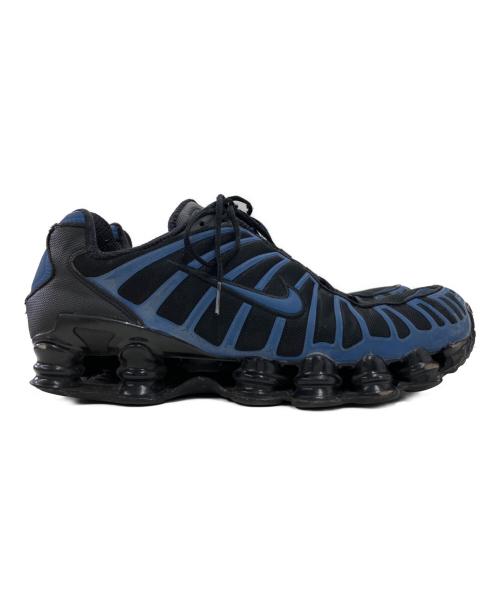 NIKE（ナイキ）NIKE (ナイキ) SHOX TL ブラック×ブルー サイズ:28.5の古着・服飾アイテム